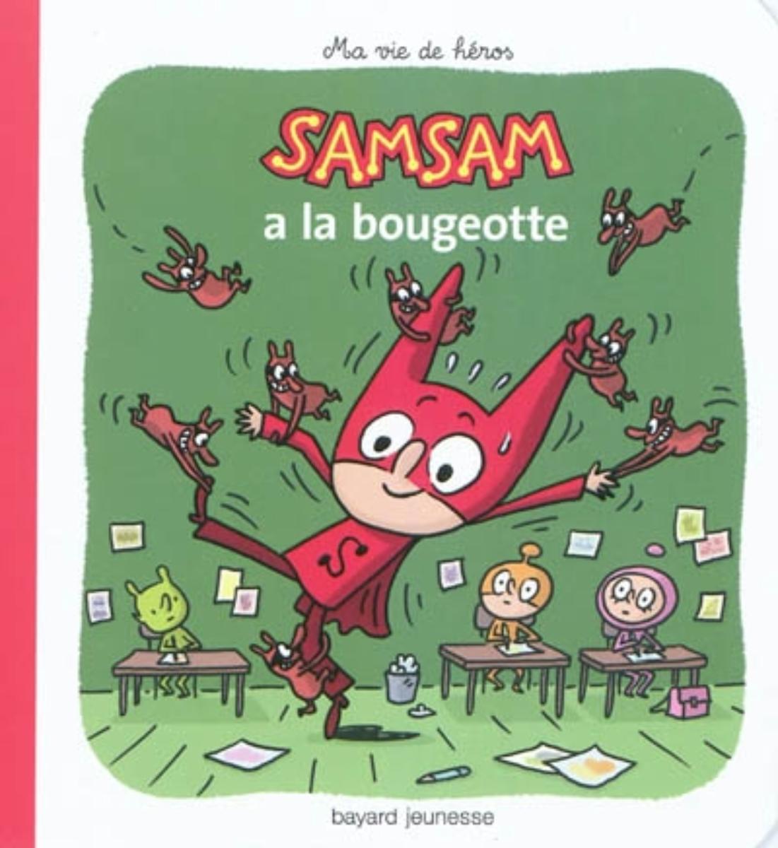 Couverture de « SamSam a la bougeotte – N4 »