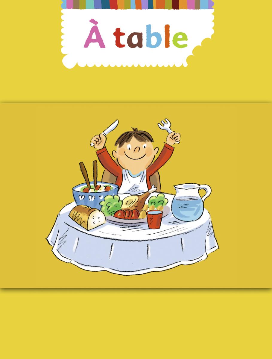 Couverture de « À TABLE »
