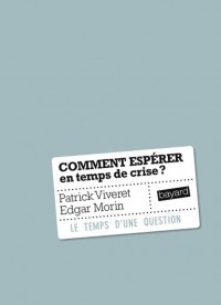 Couverture « Comment espérer en temps de crise ? »