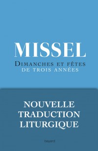 Couverture « Nouveau missel des 3 années »