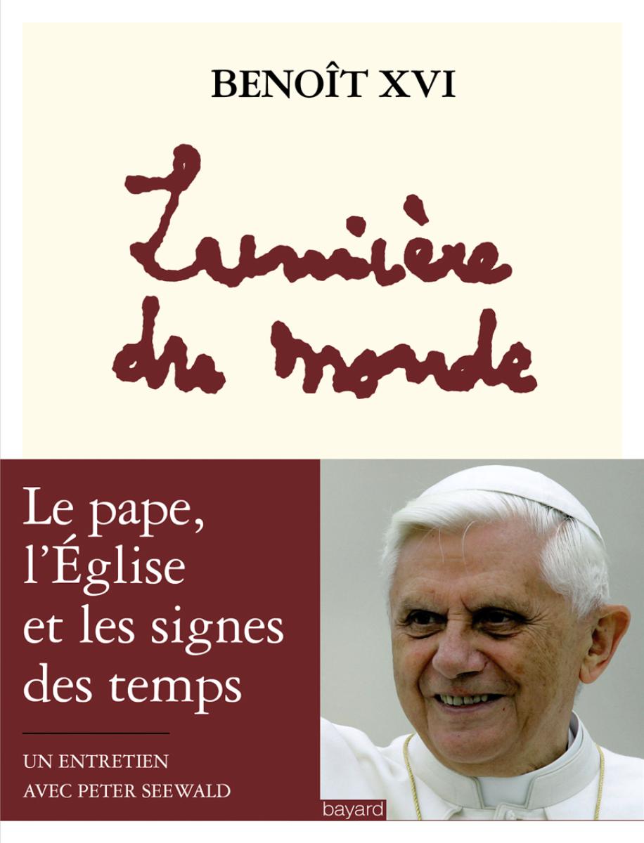 Couverture de « Lumière du monde – Benoît XVI »