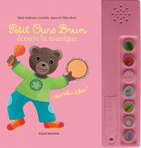 Couverture « Petit Ours Brun écoute la musique »