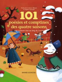 Couverture « 101 POÉSIES ET COMPTINES DES QUATRE SAISONS »