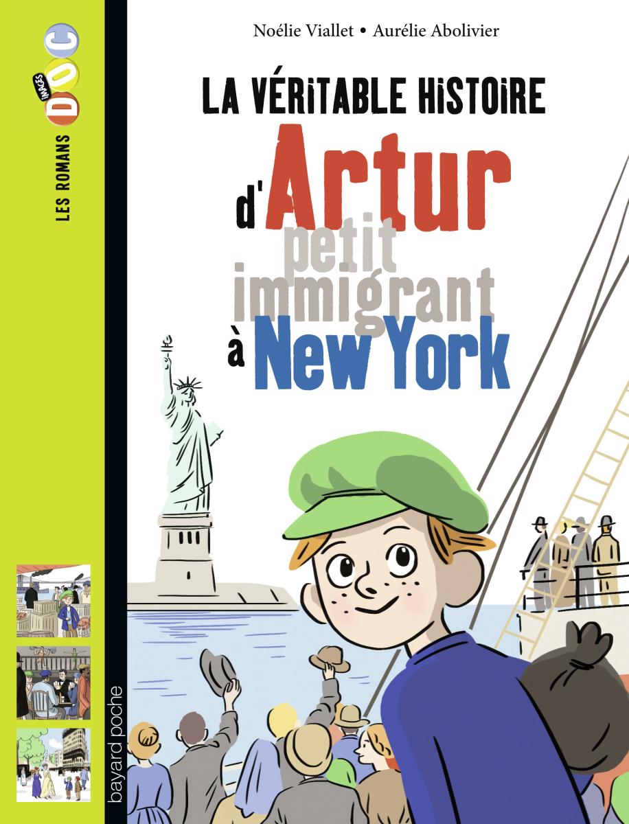 Couverture de « La véritable histoire d’Artur, petit immigrant à New York »