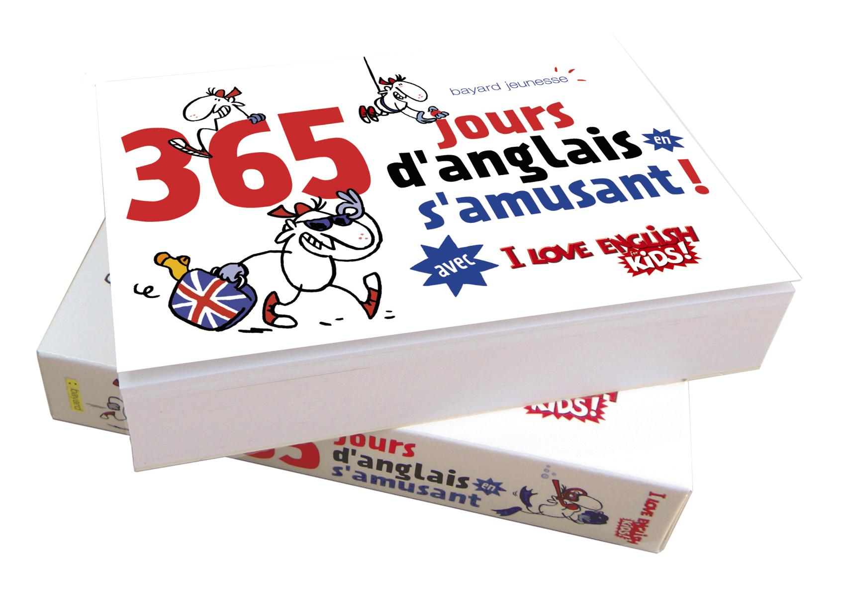 Couverture de « 365 JOURS D’ANGLAIS EN S’AMUSANT »