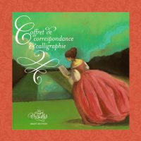 Couverture « Coffret de correspondance et calligraphie – Les orangers de Versailles »