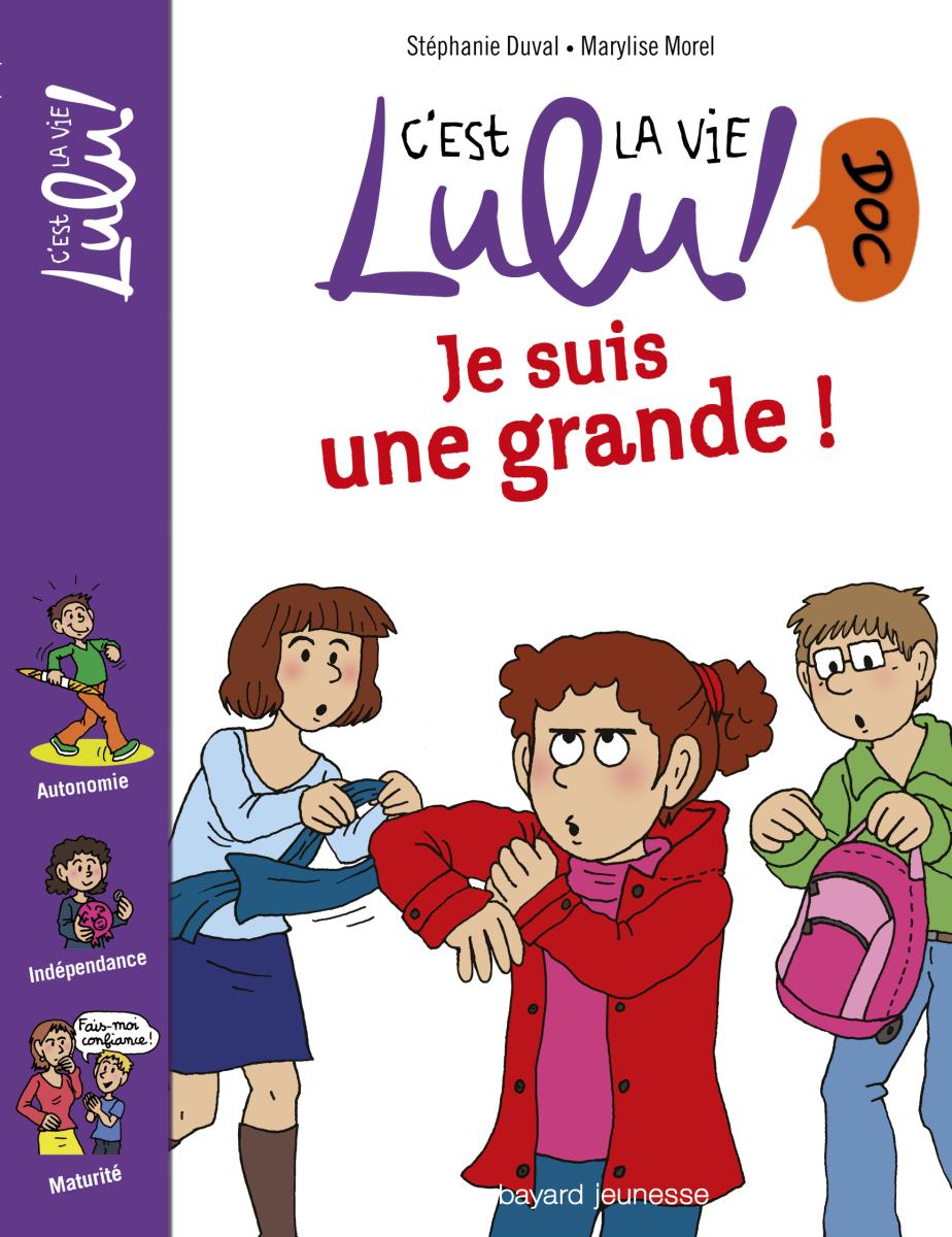 Couverture de « je suis une grande »