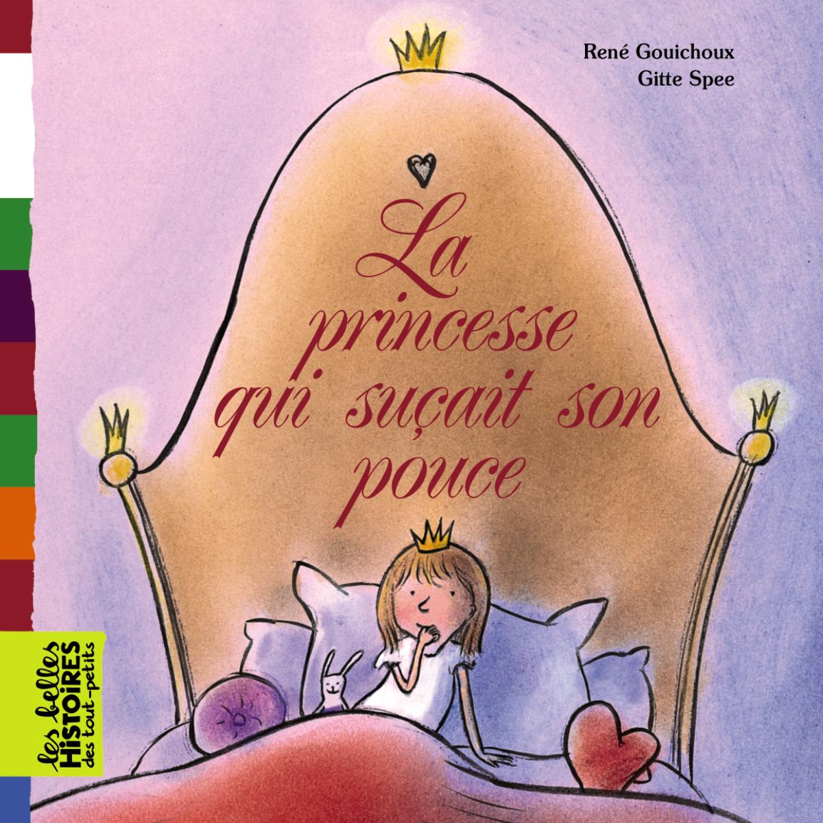Couverture de « La princesse qui suçait son pouce »