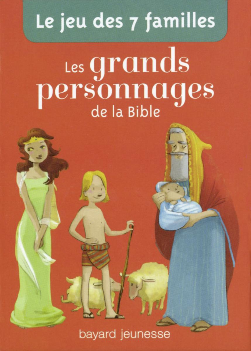 Couverture de « Le jeu de 7 familles grands personnages de la Bible »