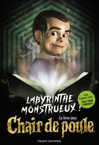 Couverture « LE LIVRE-JEUX CHAIR DE POULE »