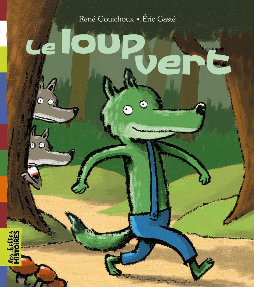 Couverture de « LE LOUP VERT »