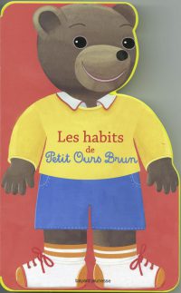 Couverture « Les habits de Petit Ours Brun »