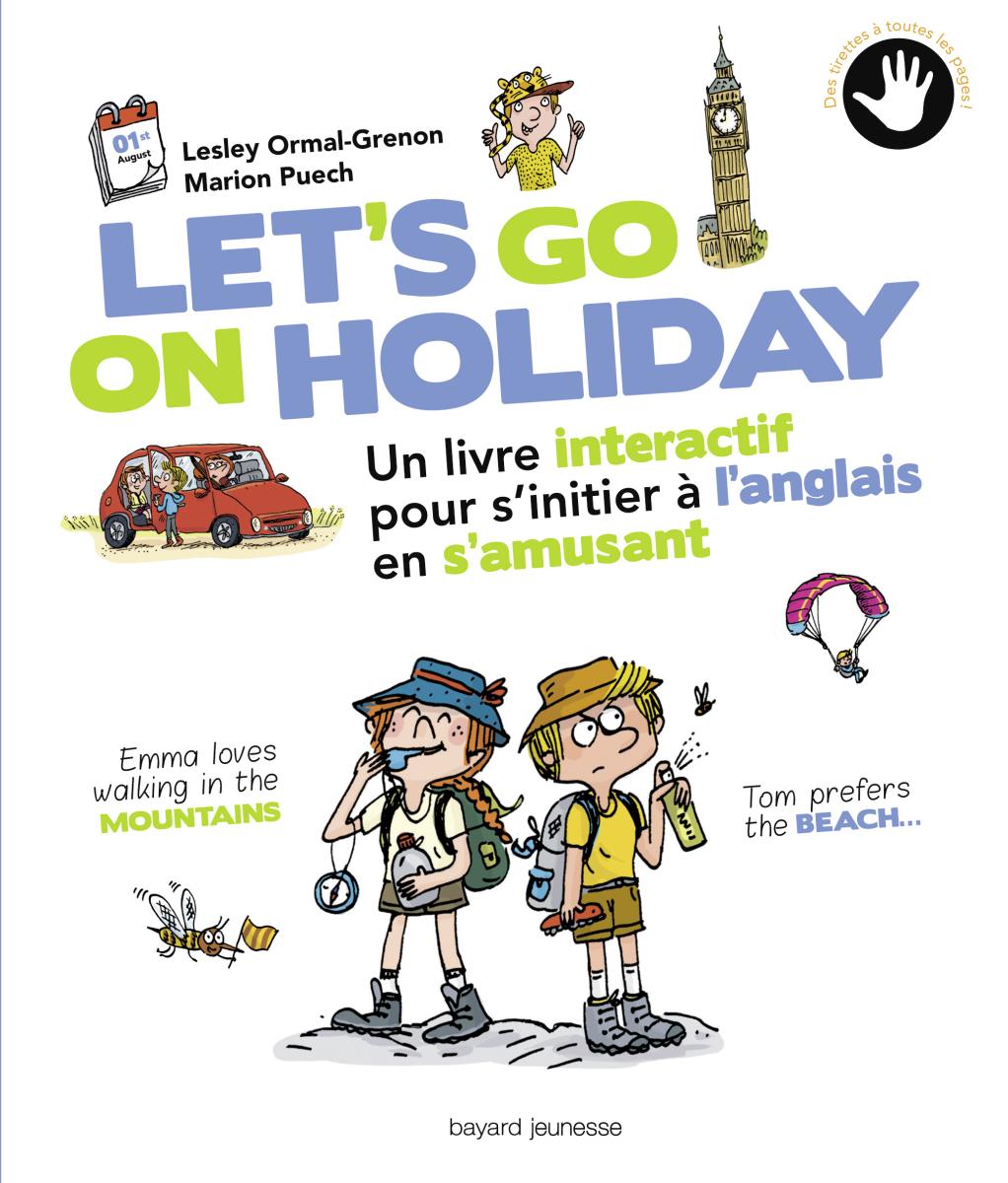 Couverture de « LET’S GO ON HOLIDAY »