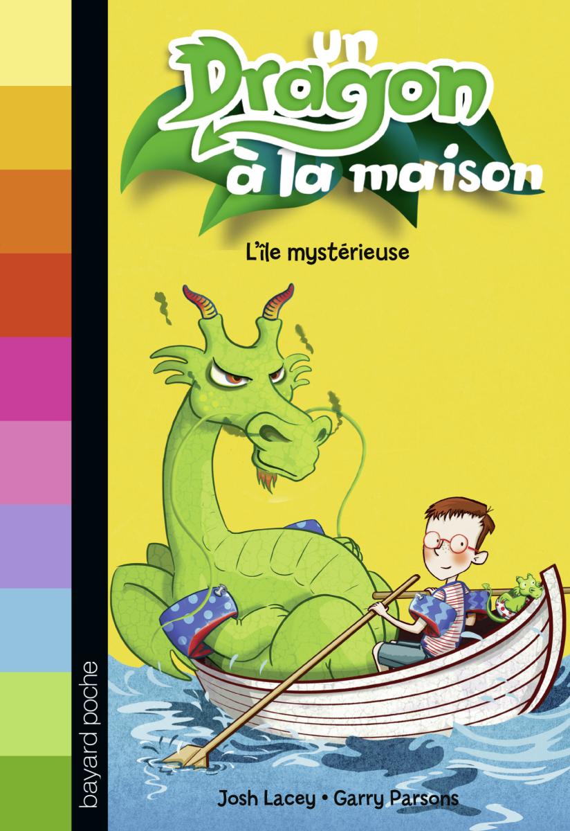 Couverture de « L’île mystérieuse – Un dragon à la maison »