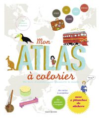 Couverture « MON ATLAS À COLORIER »
