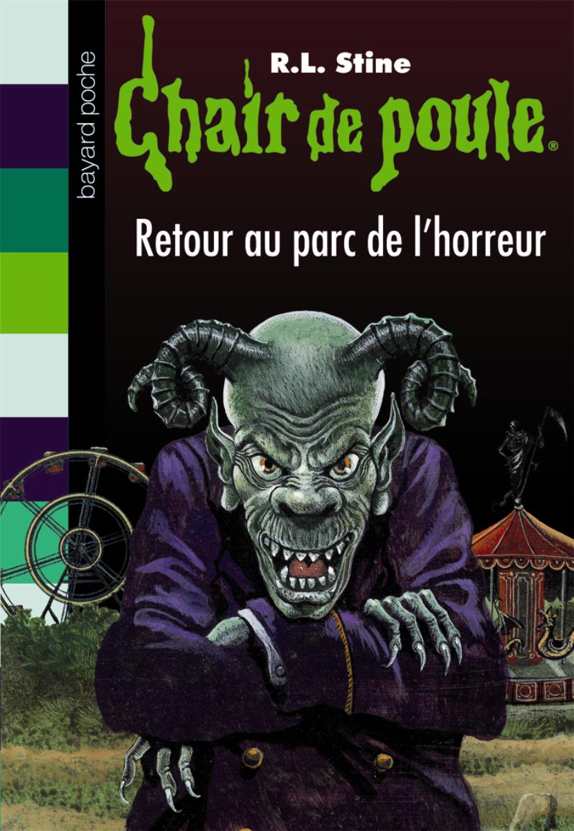 Couverture de « RETOUR AU PARC DE L’HORREUR »