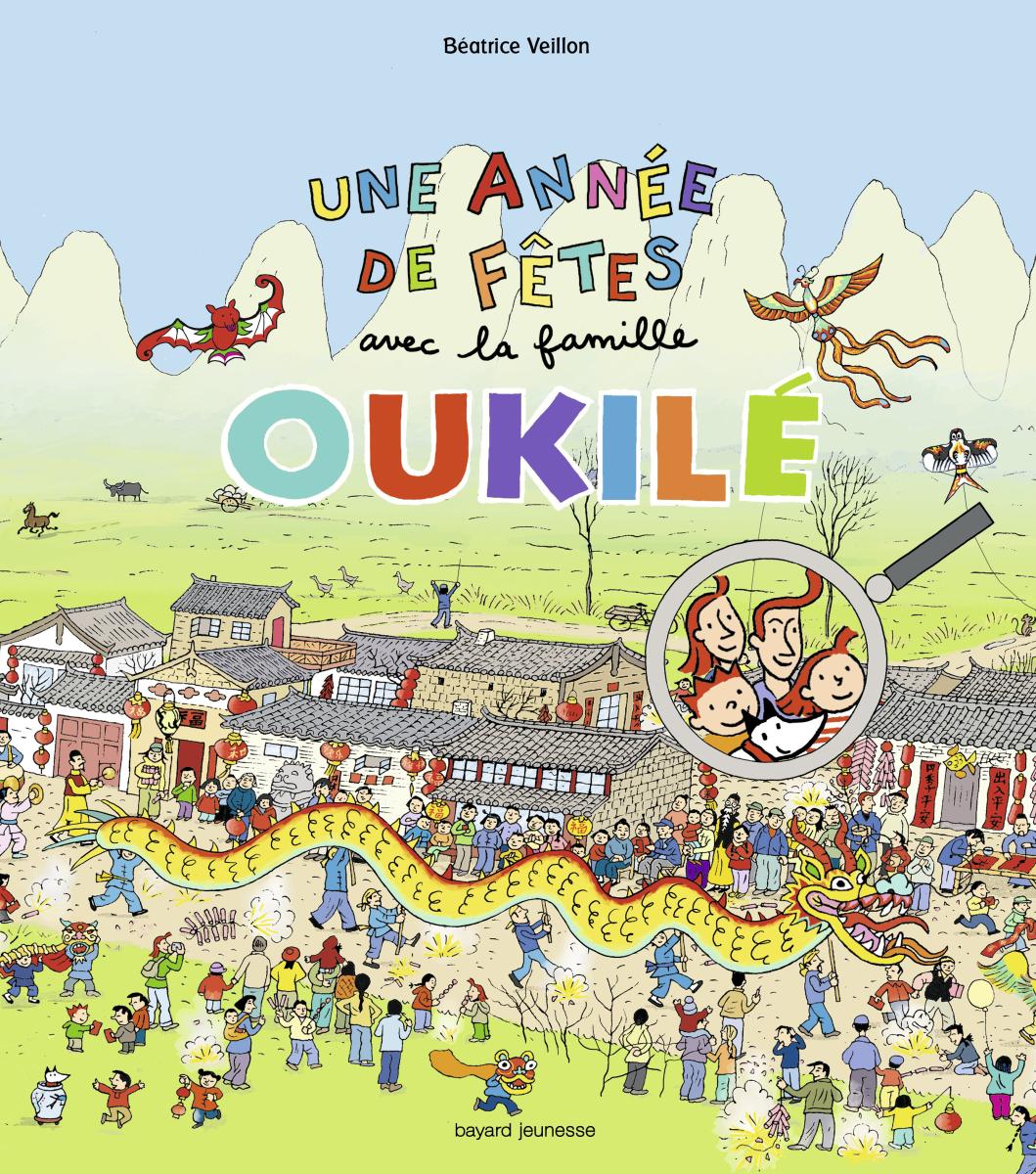 Couverture de « Une année de fêtes avec la famille Oukilé »
