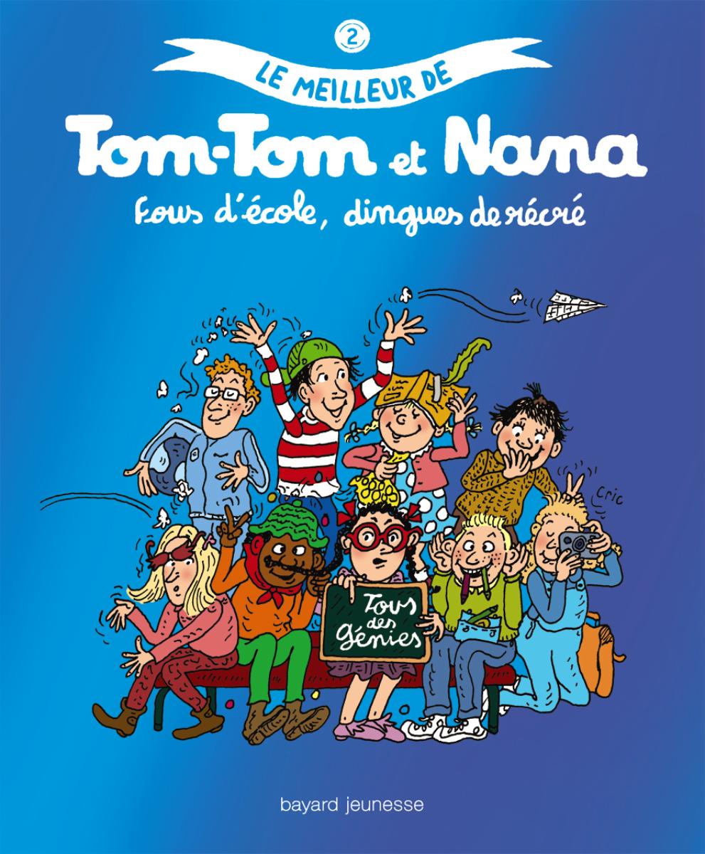 Couverture de « FOUS D’ÉCOLE DINGUES DE RÉCRÉ »