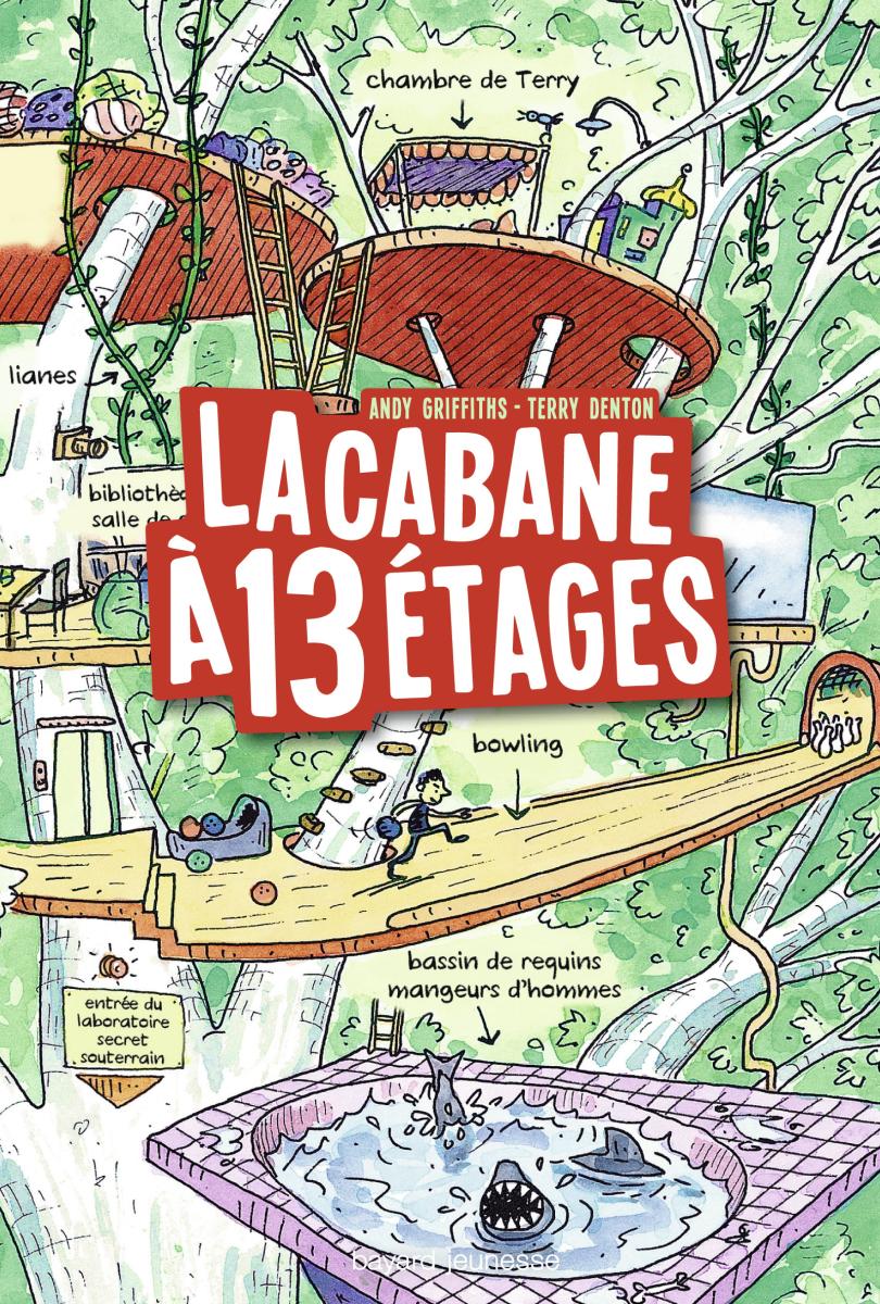 Couverture de « LA CABANE À 13 ÉTAGES »