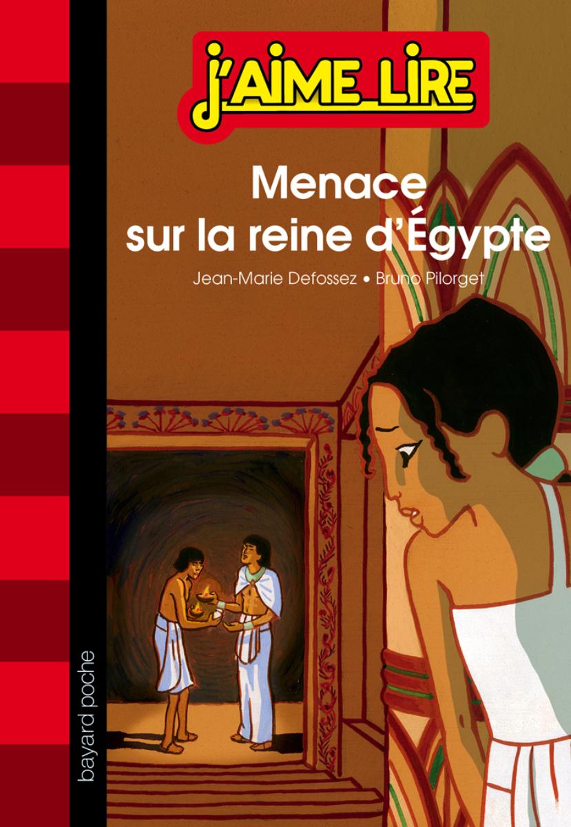 Couverture de « MENACE SUR LA REINE D’EGYPTE »