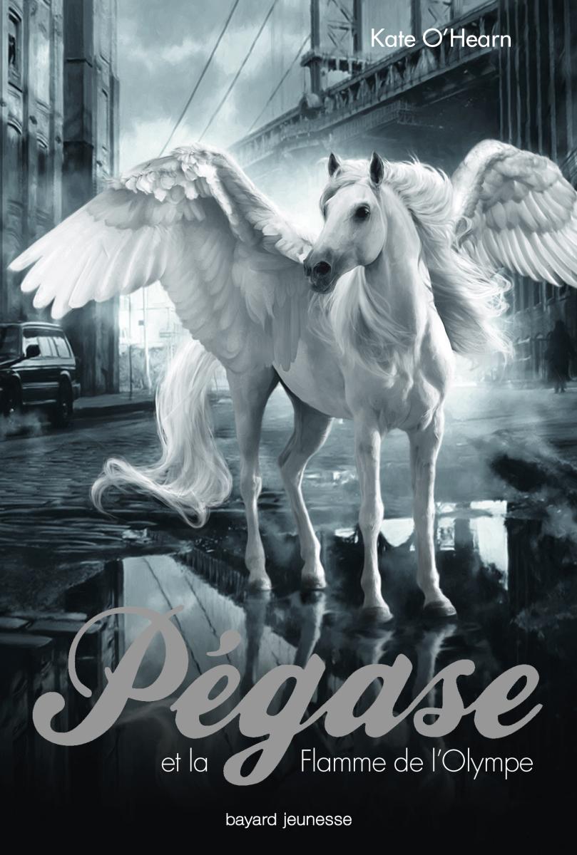 Couverture de « PEGASE ET LA FLAMME DE L’OLYMPE »