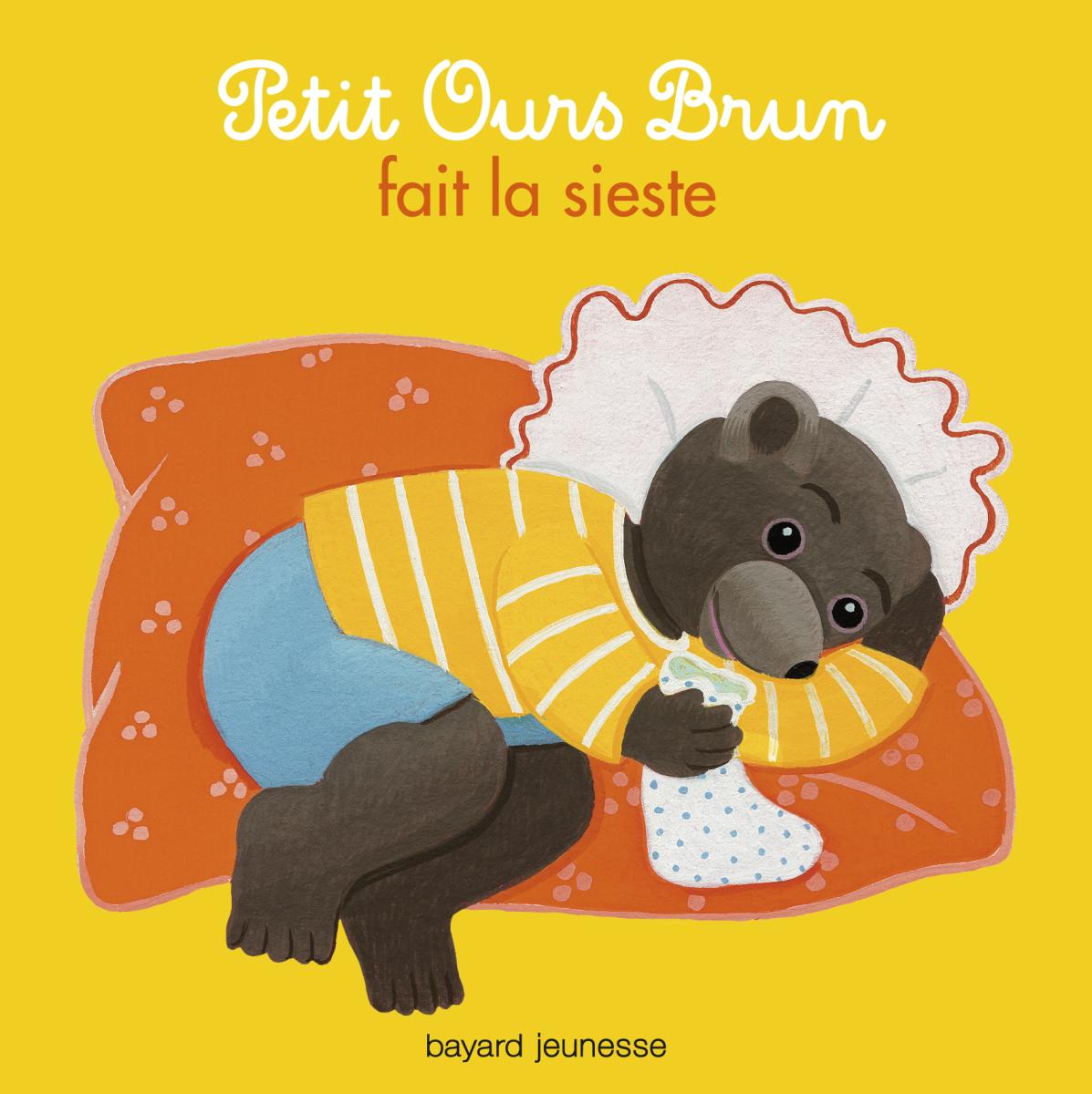 Couverture de « PETIT OURS BRUN FAIT LA SIESTE »