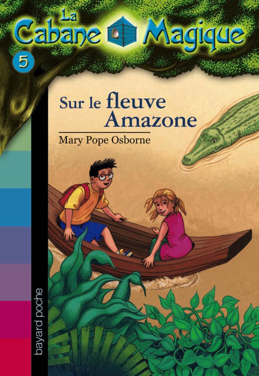Couverture de « Sur le fleuve amazone »